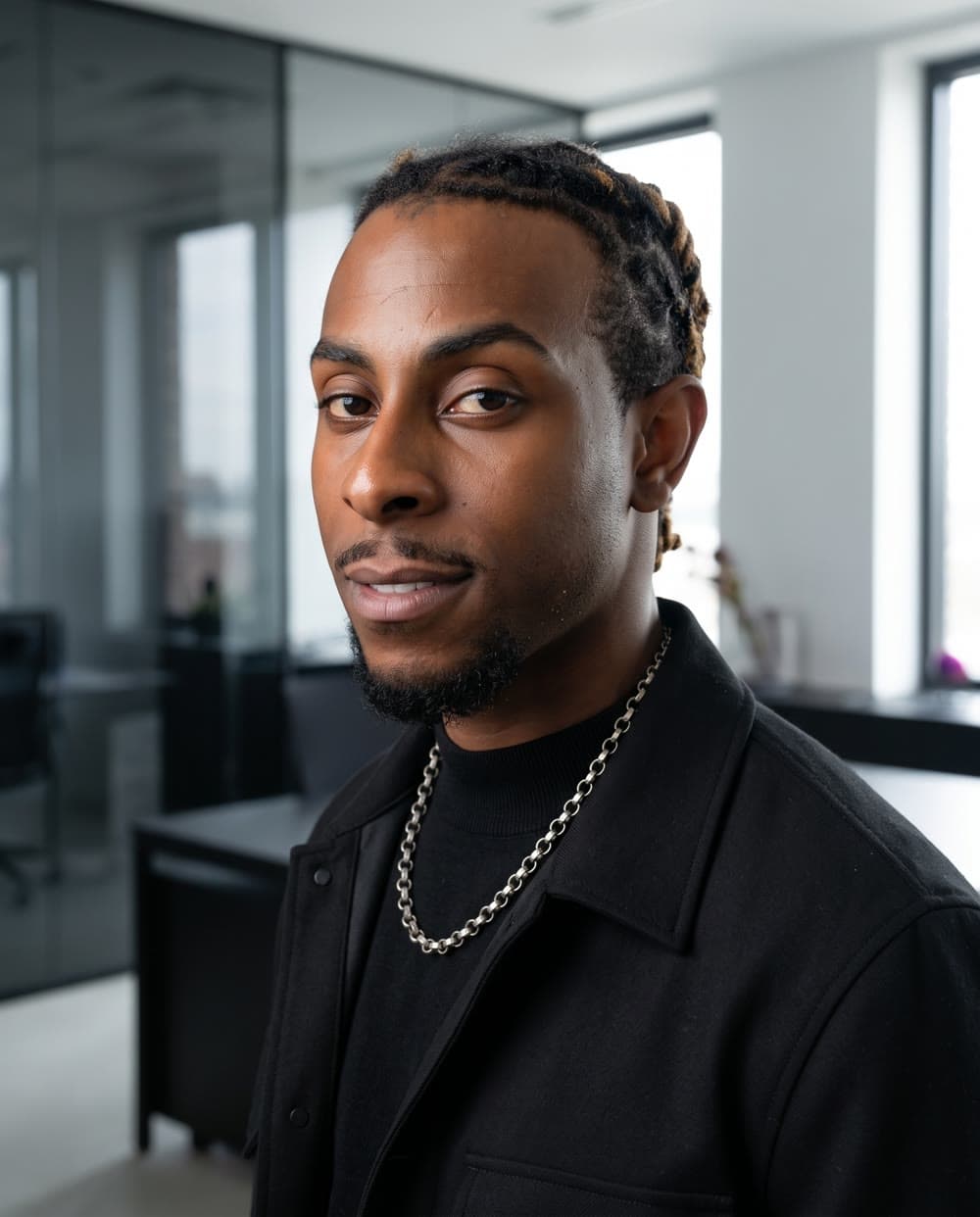 Jordan Ward — three-quarter speaker portrait